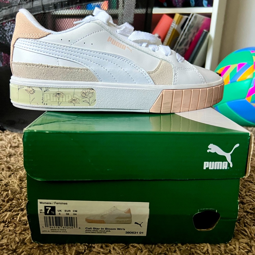 Floral Puma Shoes